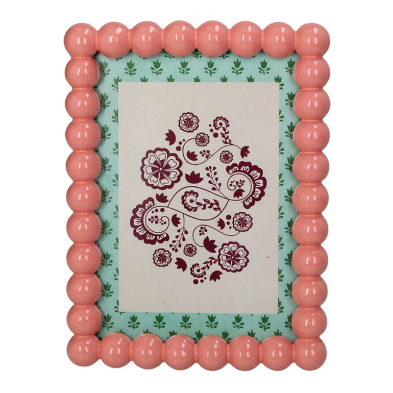 Perles Photo Frame Peach, the best customized gift and gifts for her and for him from Inna Carton online shop Dubai, UAE!