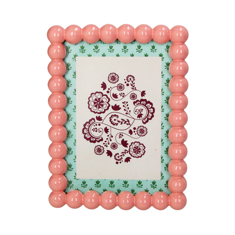 Perles Photo Frame Peach, the best customized gift and gifts for her and for him from Inna Carton online shop Dubai, UAE!