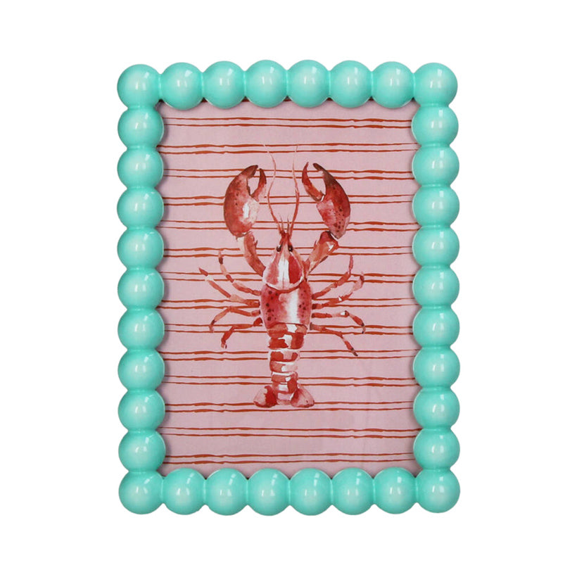 Perles Photo Frame Turquoise, the best customized gift and gifts for her and for him from Inna Carton online shop Dubai, UAE!