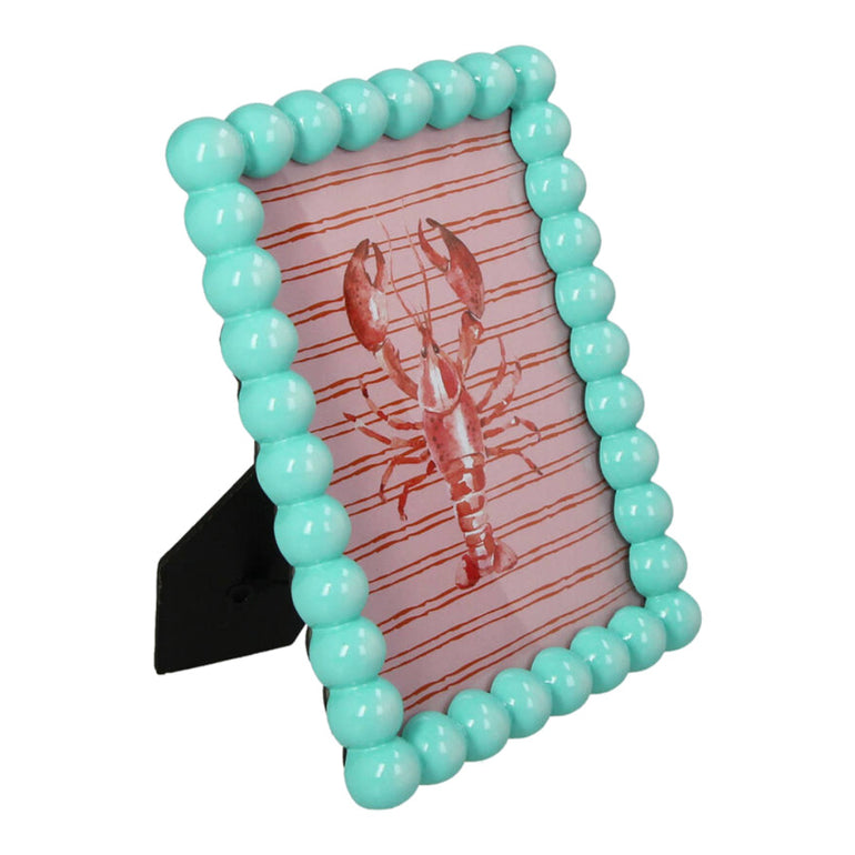 Perles Photo Frame Turquoise, the best customized gift and gifts for her and for him from Inna Carton online shop Dubai, UAE!