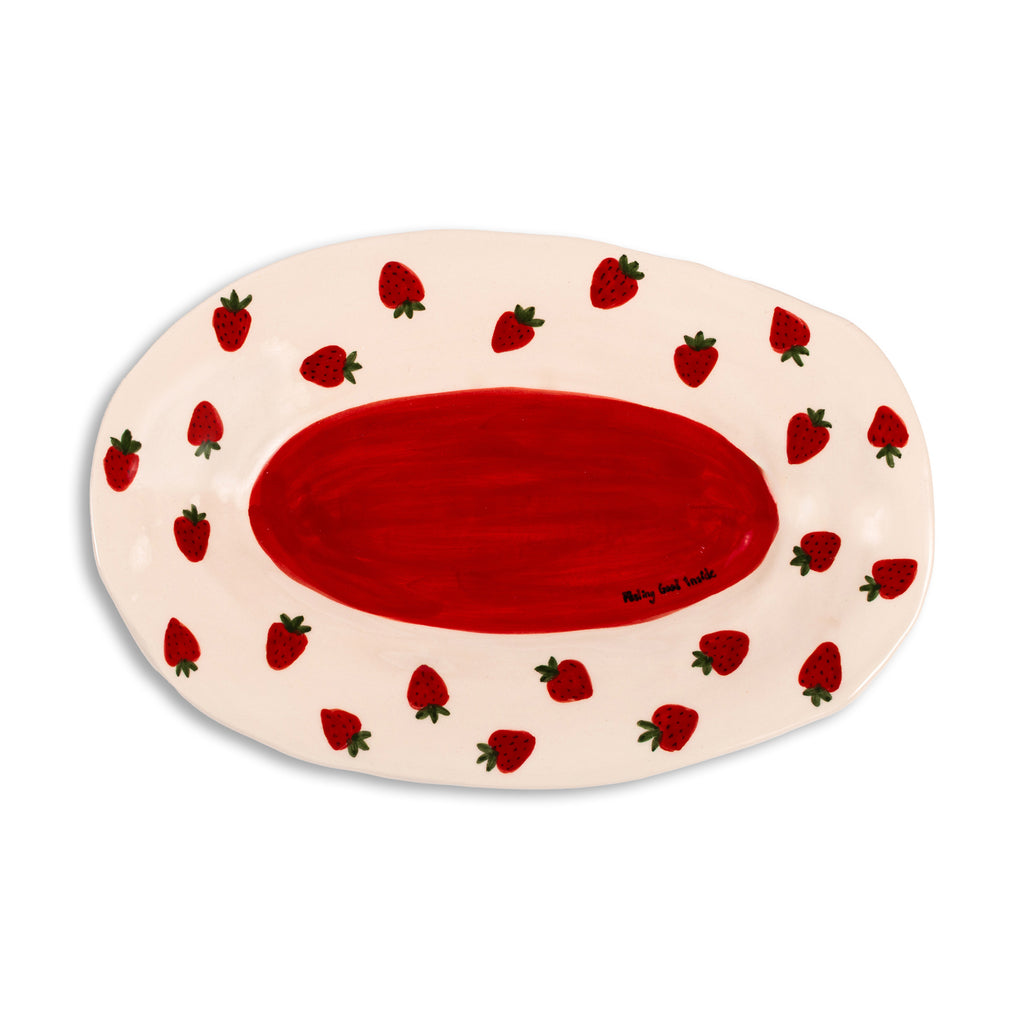 Petite Strawberry Platter, the best customized gift and gifts for her and for him from Inna Carton online shop Dubai, UAE!