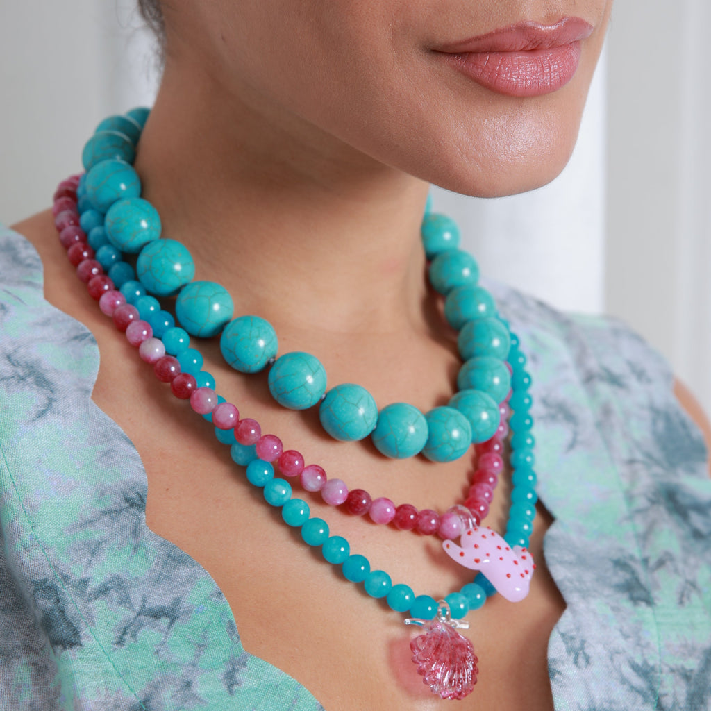 Pink Cactus Necklace, the best customized gift and gifts for her and for him from Inna Carton online shop Dubai, UAE!