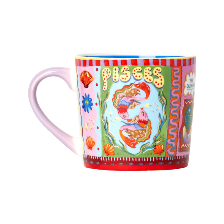 Pisces Porcelain Mug, the best customized gift and gifts for her and for him from Inna Carton online shop Dubai, UAE!