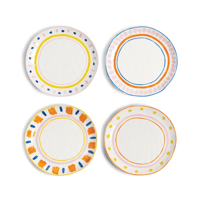 set of 4 porcelain boavista plates, shop the best Ramadan gift gifts for her for him from Inna carton online store dubai, UAE!