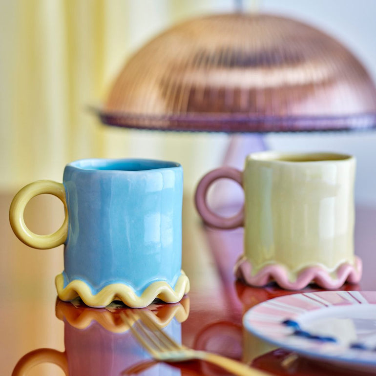 Polly Stoneware Mug | Set Of 2, the best customized gift and gifts for her and for him from Inna Carton online shop Dubai, UAE!
