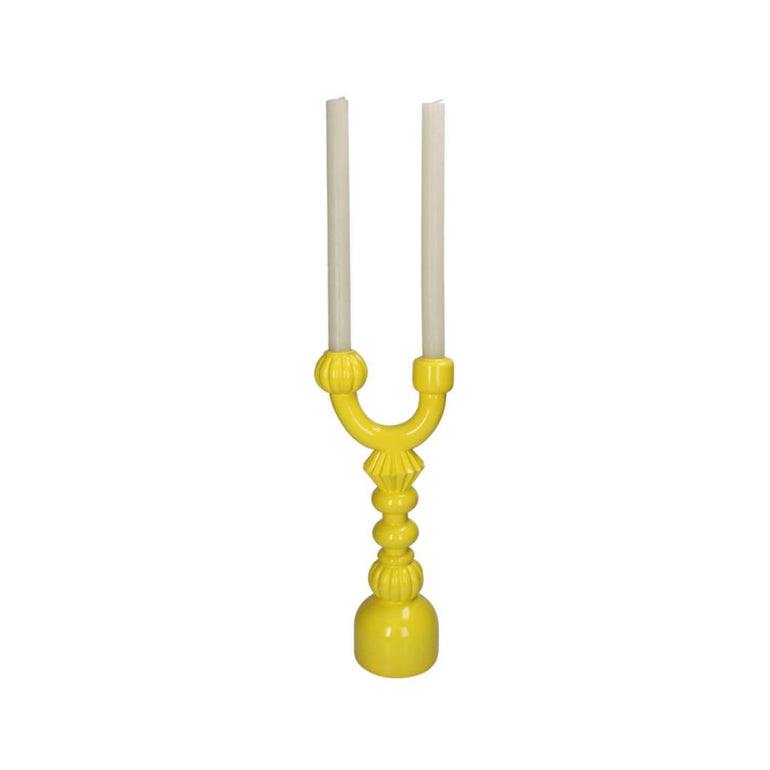 Pop Sculpt Candle Holder | Yellow, the best customized gift and gifts for her and for him from Inna Carton online shop Dubai, UAE!
