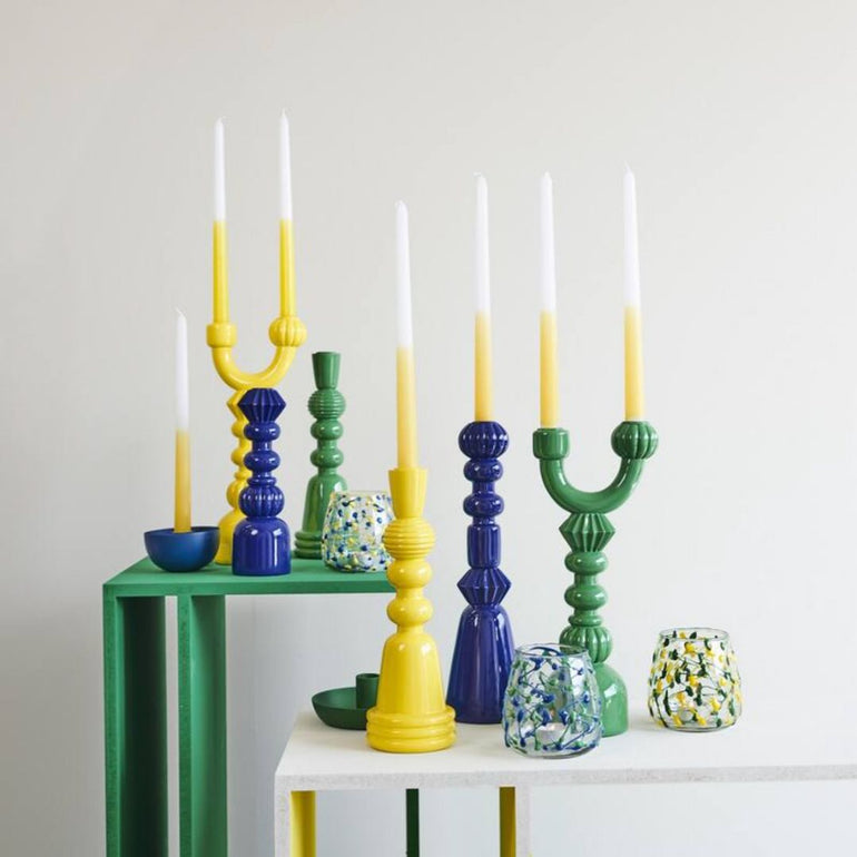 Pop Sculpt Candle Holder | Yellow, the best customized gift and gifts for her and for him from Inna Carton online shop Dubai, UAE!
