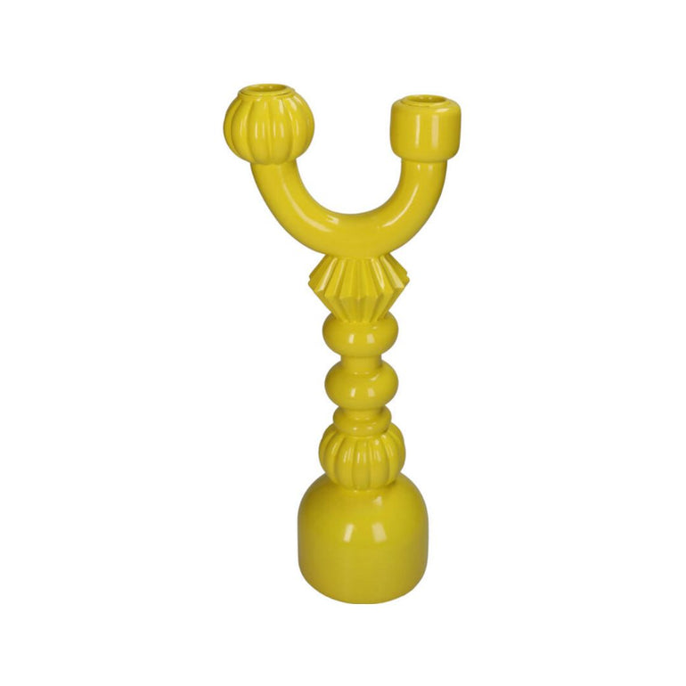 Pop Sculpt Candle Holder | Yellow, the best customized gift and gifts for her and for him from Inna Carton online shop Dubai, UAE!
