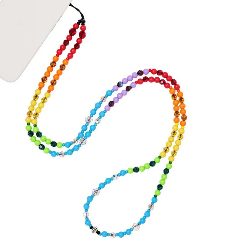 Beaded cross-body phone strap, shop the best gift gifts for her for him from Inna carton online store dubai, UAE!