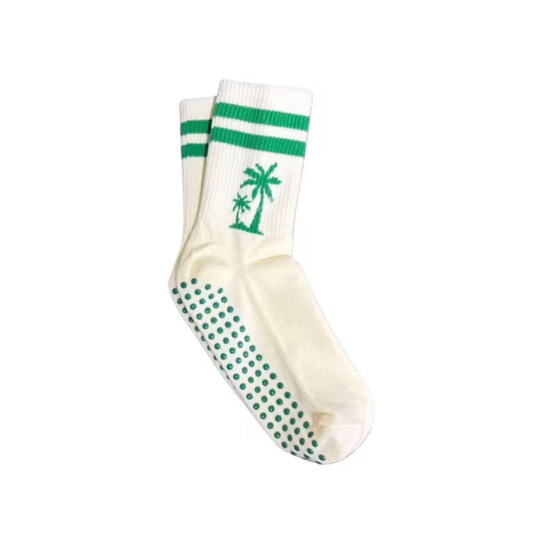 Ribbed Grip Socks | Palm, the best customized gift and gifts for her and for him from Inna Carton online shop Dubai, UAE!
