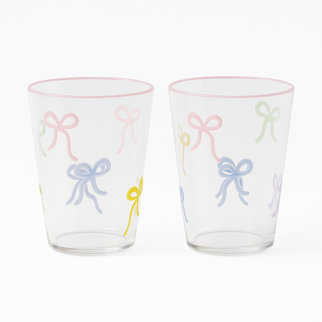 Ribbon Glasses, the best customized gift and gifts for her and for him from Inna Carton online shop Dubai, UAE!