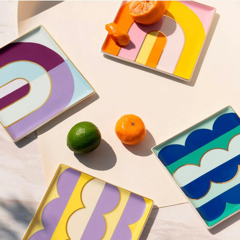 Riviera Wave Ceramic Tray, the best customized gift and gifts for her and for him from Inna Carton online shop Dubai, UAE!