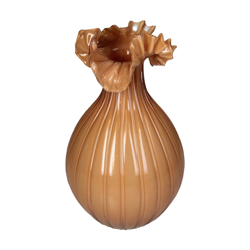Ruffle Vase Terra, the best customized gift and gifts for her and for him from Inna Carton online shop Dubai, UAE!