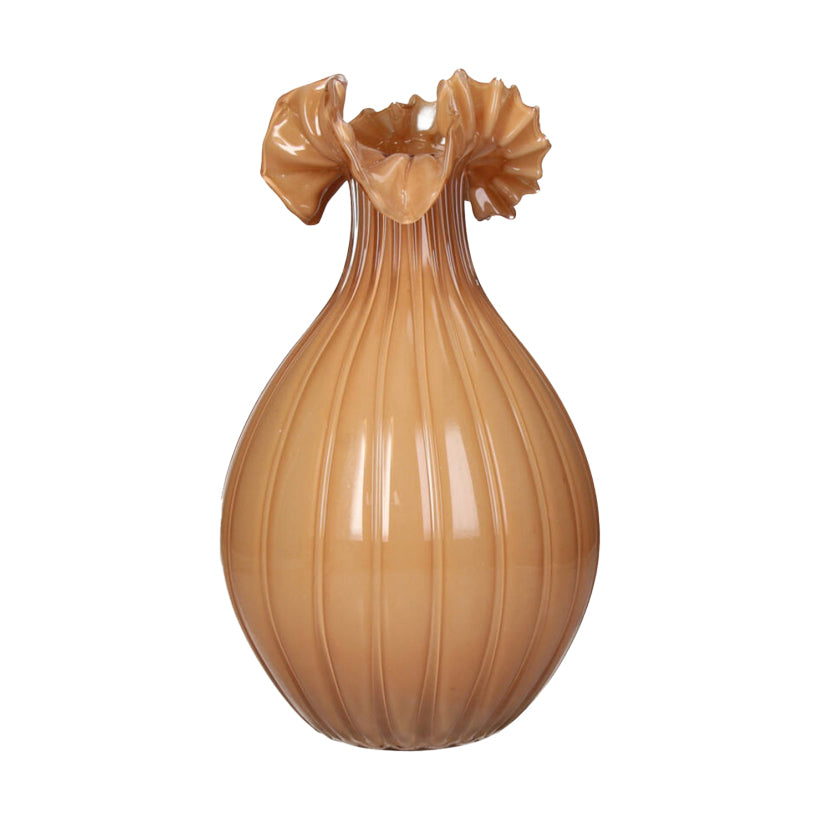 Ruffle Vase Terra, the best customized gift and gifts for her and for him from Inna Carton online shop Dubai, UAE!