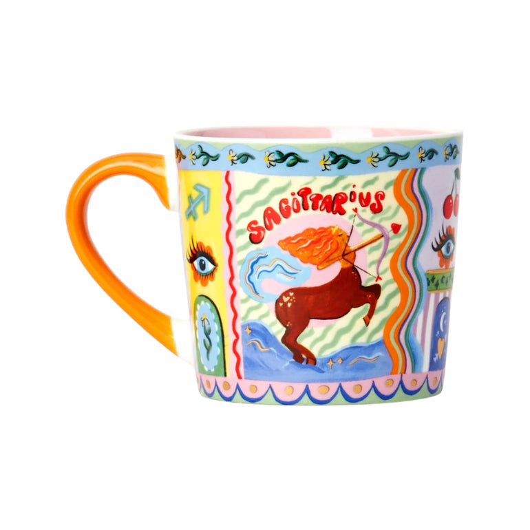 Sagittarius Porcelain Mug, the best customized gift and gifts for her and for him from Inna Carton online shop Dubai, UAE!