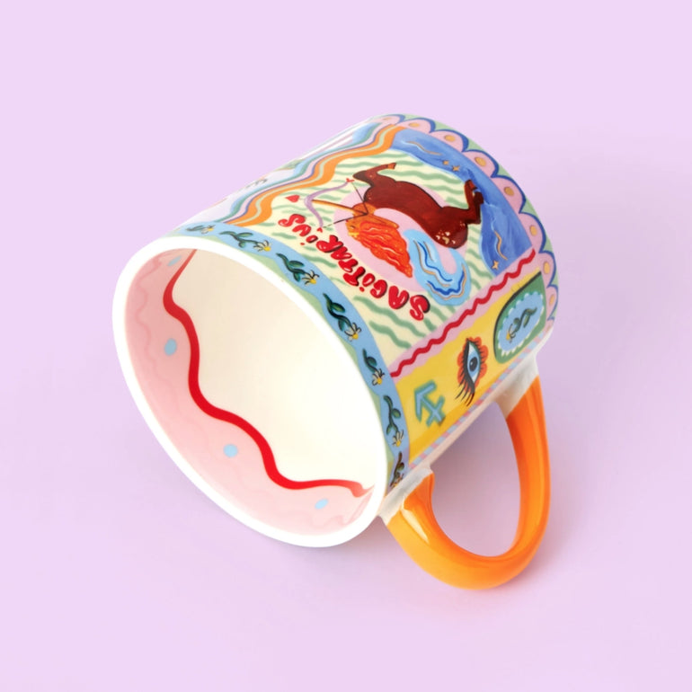 Sagittarius Porcelain Mug, the best customized gift and gifts for her and for him from Inna Carton online shop Dubai, UAE!
