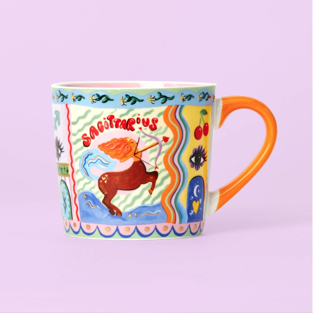 Sagittarius Porcelain Mug, the best customized gift and gifts for her and for him from Inna Carton online shop Dubai, UAE!