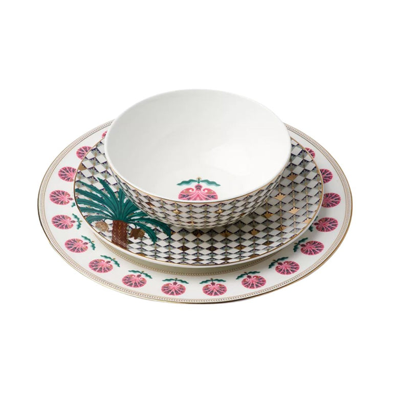 Sahara Rose Porcelain Dessert/Salad  Plates, the best customized gift and gifts for her and for him from Inna Carton online shop Dubai, UAE!
