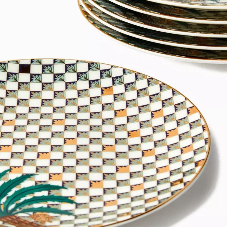 Sahara Rose Porcelain Dessert/Salad  Plates, the best customized gift and gifts for her and for him from Inna Carton online shop Dubai, UAE!
