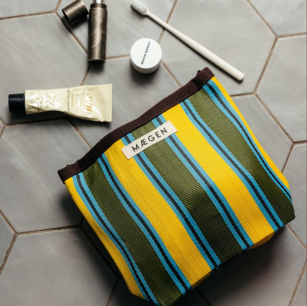 Everywhere Pouch | Chocolate Yellow