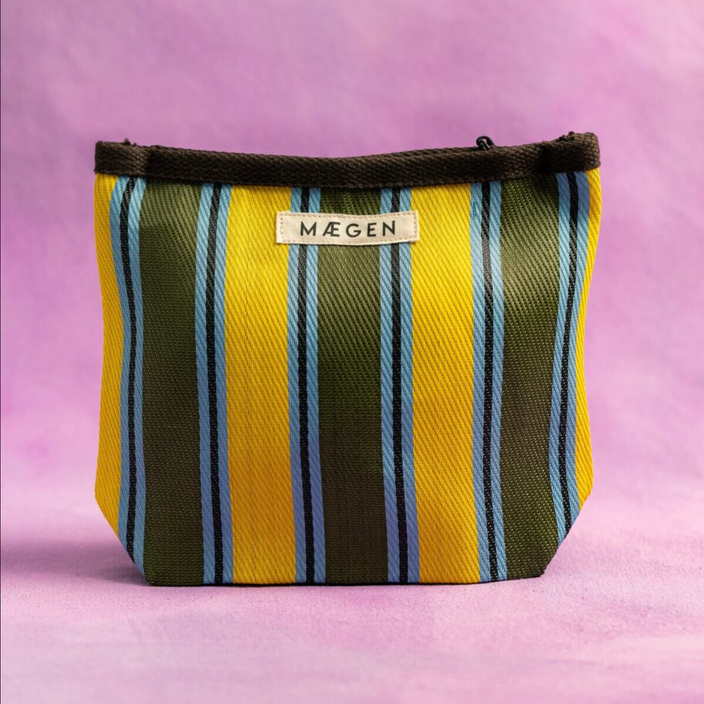 Everywhere Pouch | Chocolate Yellow