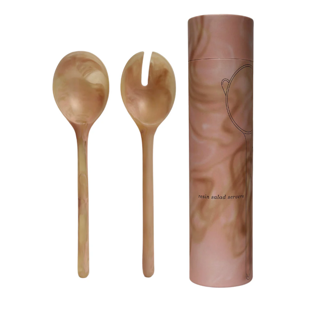 Salad Servers Coral, the best customized gift and gifts for her and for him from Inna Carton online shop Dubai, UAE!