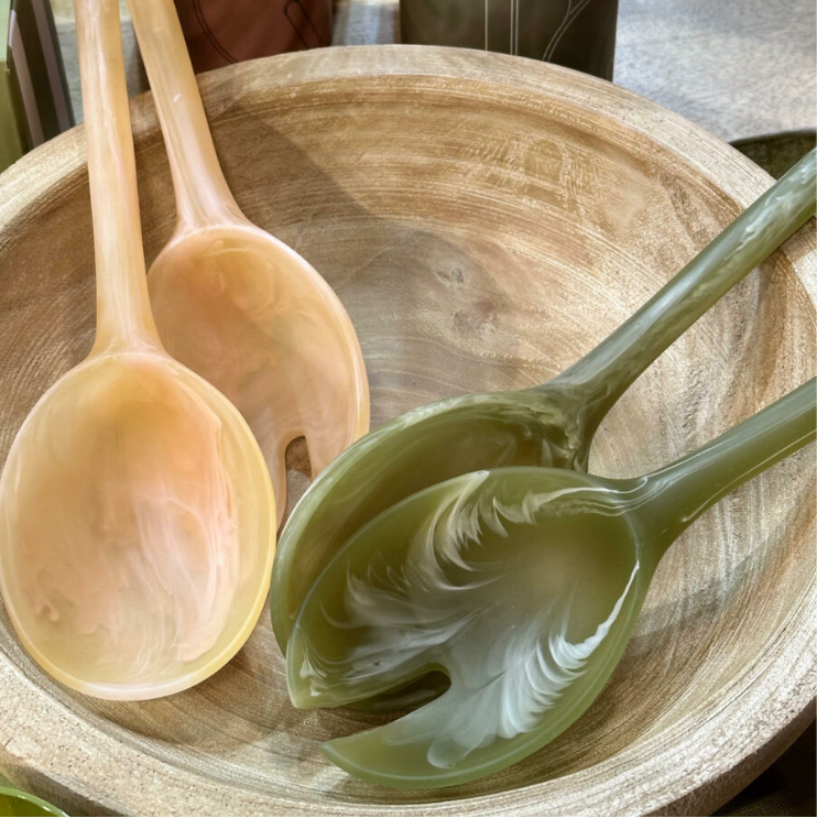 Salad Servers Olive, the best customized gift and gifts for her and for him from Inna Carton online shop Dubai, UAE!