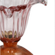 Fleur Large Glass Candleholder | Rose