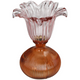 Fleur Large Glass Candleholder | Rose