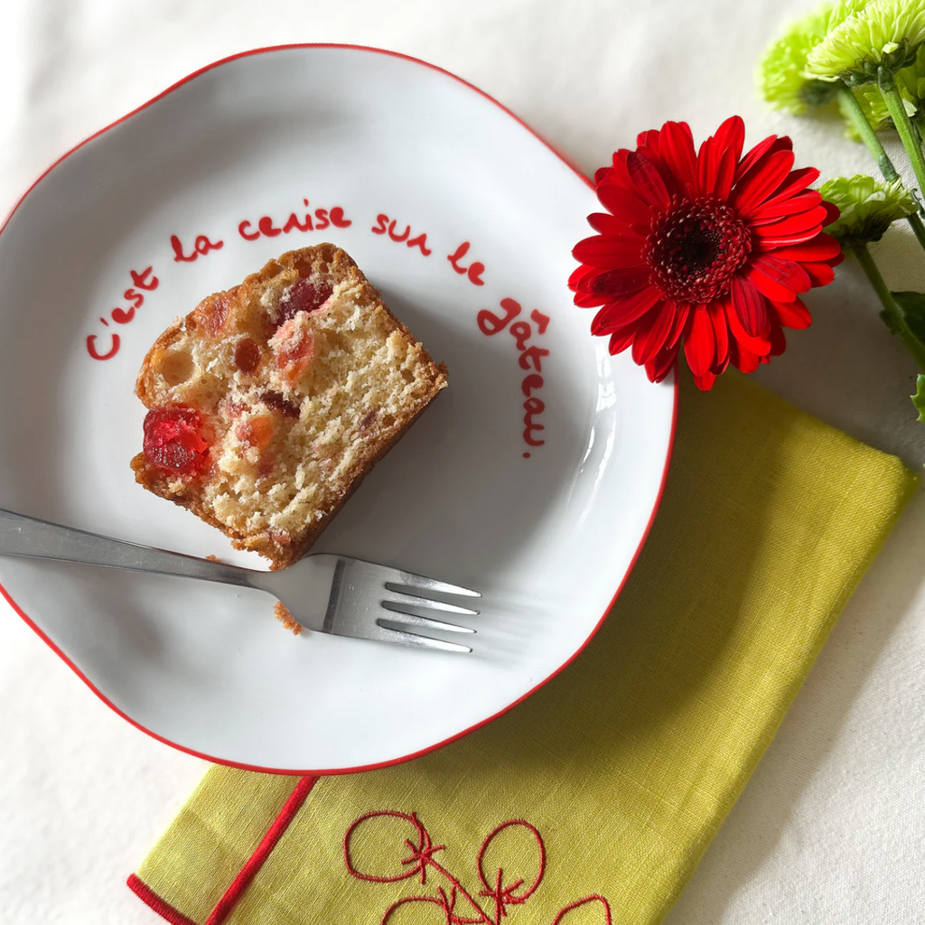 Statement Plate | C'est la cerise sur le gâteau
