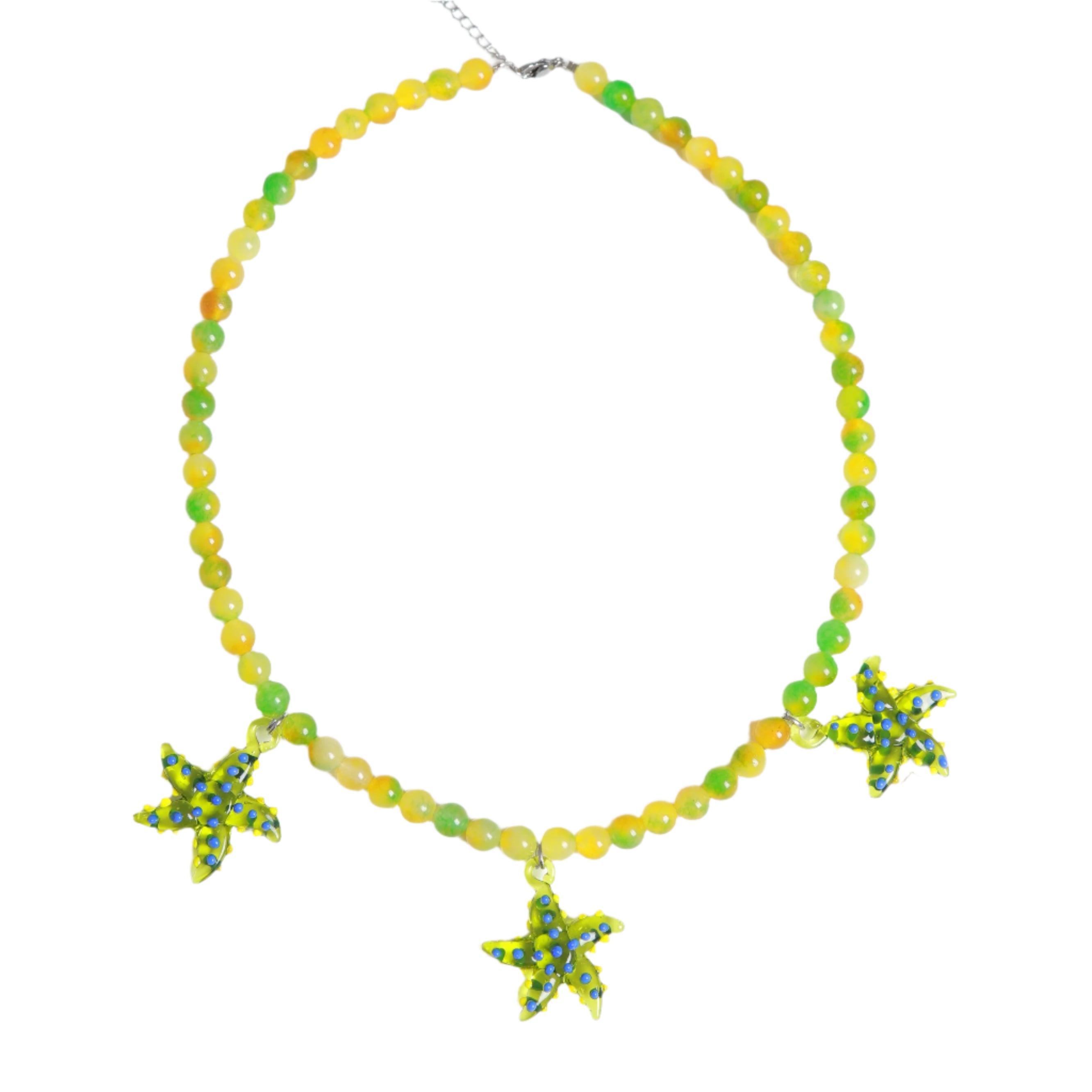 Sea Star Jasper Necklace, the best customized gift and gifts for her and for him from Inna Carton online shop Dubai, UAE!