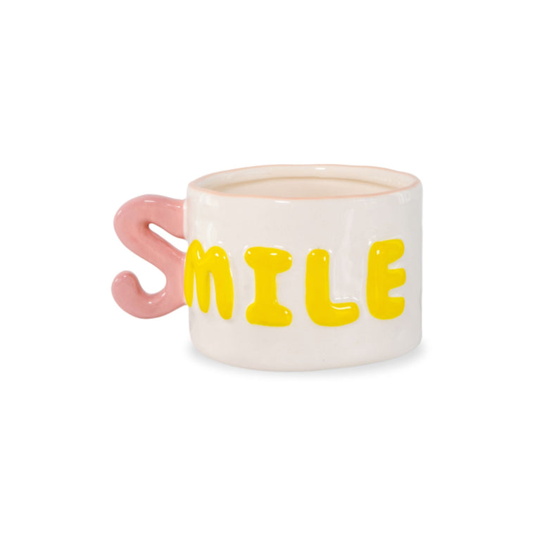 Smile Ceramic Large Mug, the best customized gift and gifts for her and for him from Inna Carton online shop Dubai, UAE!
