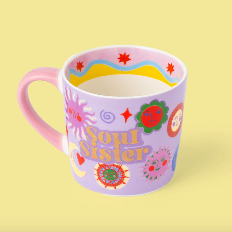 Soul Sister Porcelain Mug, the best customized gift and gifts for her and for him from Inna Carton online shop Dubai, UAE!

