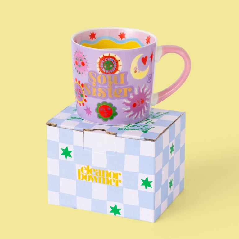 Soul Sister Porcelain Mug, the best customized gift and gifts for her and for him from Inna Carton online shop Dubai, UAE!

