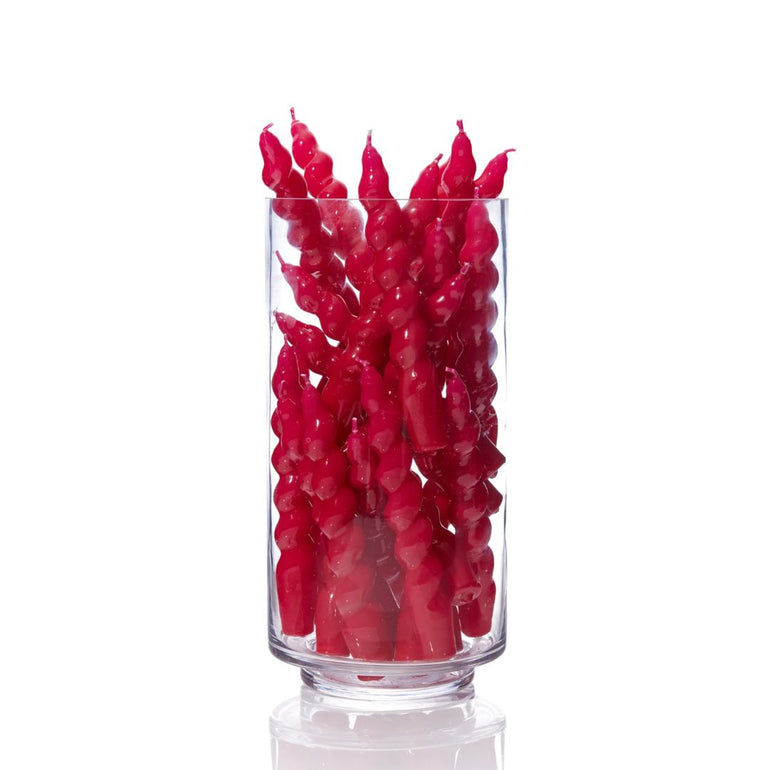 Spiral Taper Candle Set Magenta, the best customized gift and gifts for her and for him from Inna Carton online shop Dubai, UAE!
