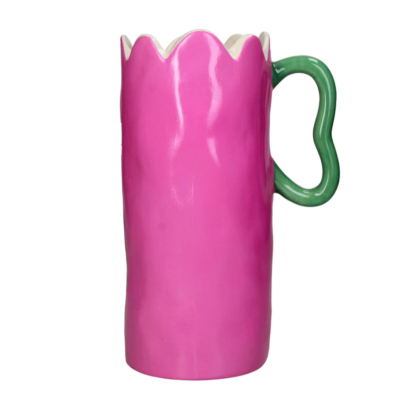 Squiggle Vase Hot Pink, the best customized gift and gifts for her and for him from Inna Carton online shop Dubai, UAE!