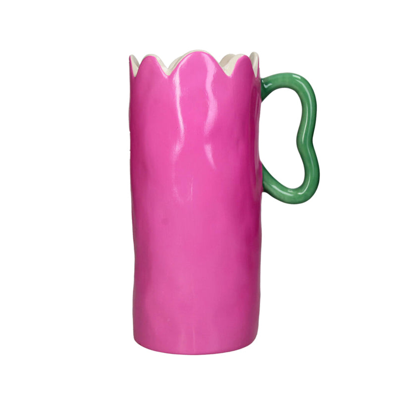 Squiggle Vase Hot Pink, the best customized gift and gifts for her and for him from Inna Carton online shop Dubai, UAE!