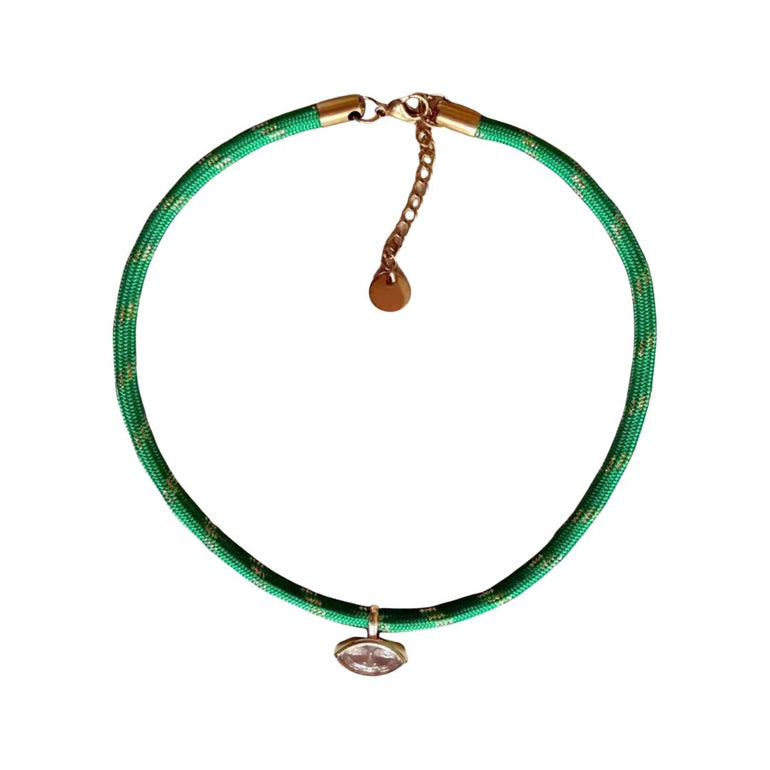 Stone Necklace Green, the best customized gift and gifts for her and for him from Inna Carton online shop Dubai, UAE!
