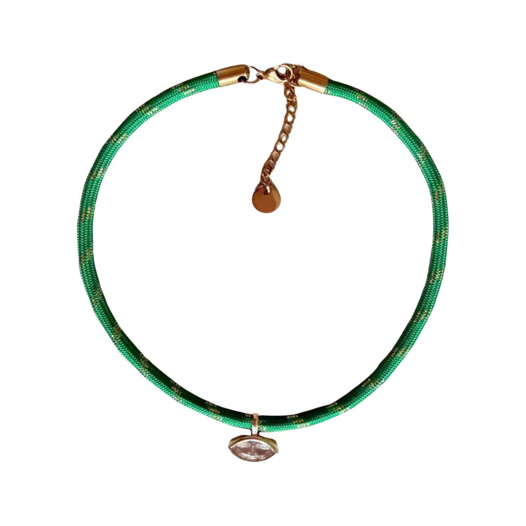 Stone Necklace Green, the best customized gift and gifts for her and for him from Inna Carton online shop Dubai, UAE!
