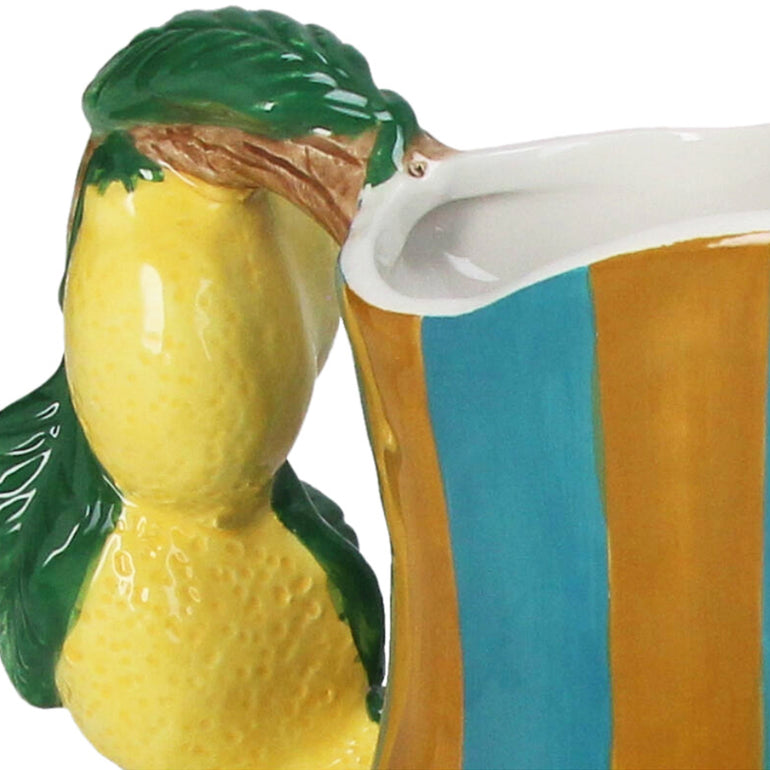 Striped Lemon Jug Vase, the best customized gift and gifts for her and for him from Inna Carton online shop Dubai, UAE!