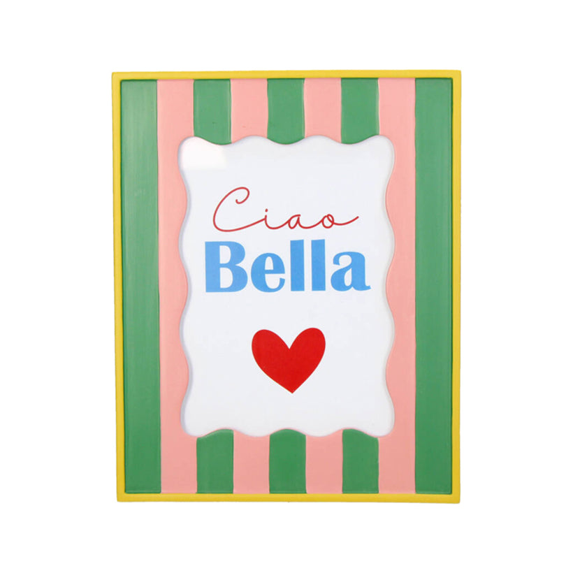 Striped Photo Frame Yellow, the best customized gift and gifts for her and for him from Inna Carton online shop Dubai, UAE!