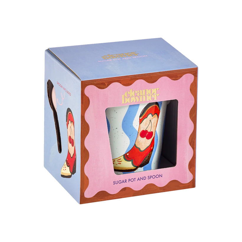 Sun Sugar Pot & Spoon Set, the best customized gift and gifts for her and for him from Inna Carton online shop Dubai, UAE!