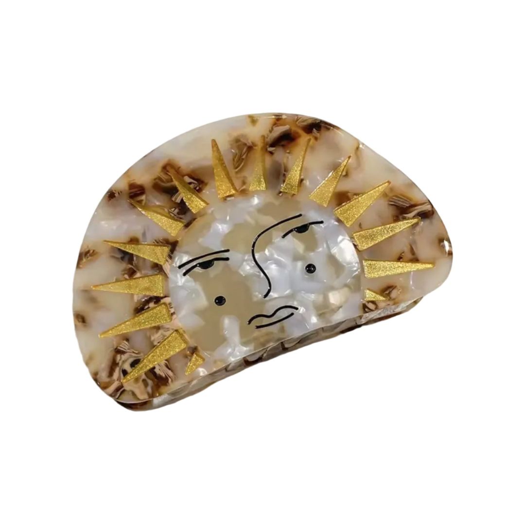 Sunshine Hair Claw Clip, the best customized gift and gifts for her and for him from Inna Carton online shop Dubai, UAE!
