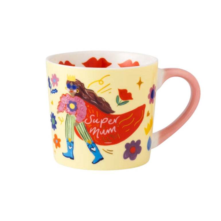 Super Mum Porcelain Mug, the best customized gift and gifts for her and for him from Inna Carton online shop Dubai, UAE!
