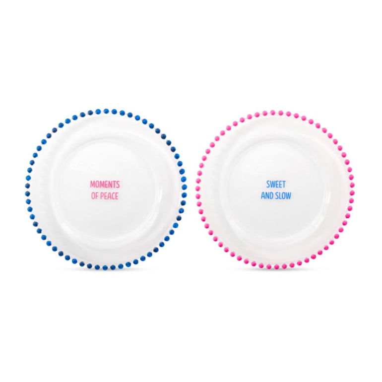 Sweet Moments Glass Plate Set, the best customized gift and gifts for her and for him from Inna Carton online shop Dubai, UAE!
