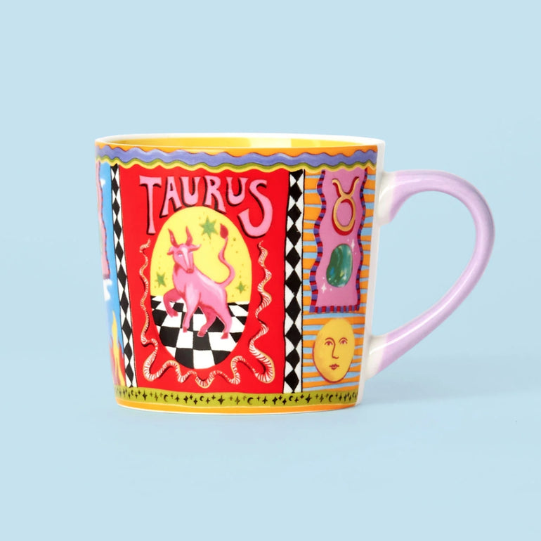 Taurus Porcelain Mug, the best customized gift and gifts for her and for him from Inna Carton online shop Dubai, UAE!