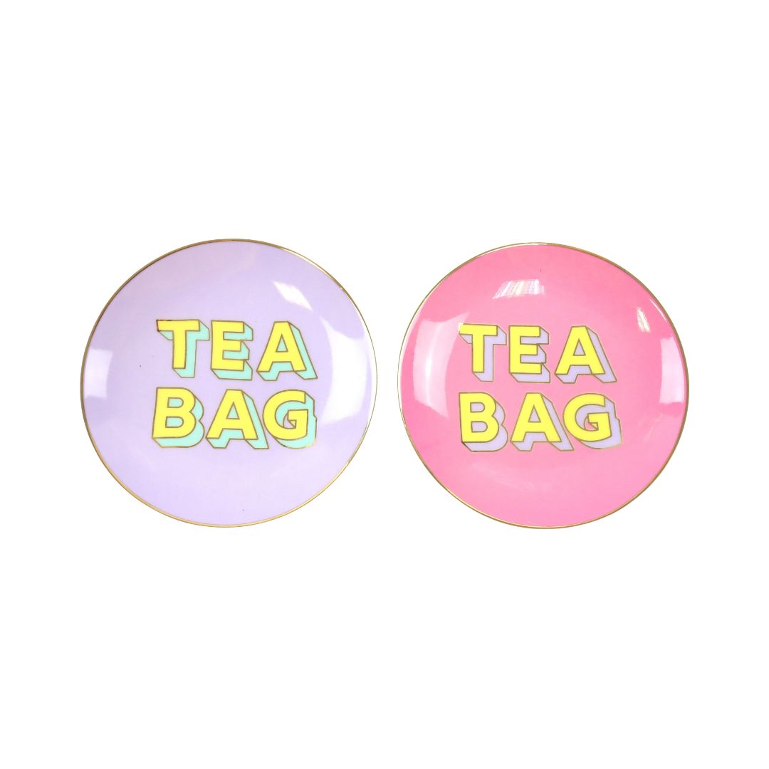 Tea Bags Porcelain Mini Plates Set, the best customized gift and gifts for her and for him from Inna Carton online shop Dubai, UAE!
