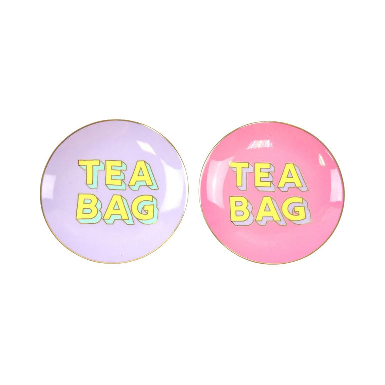 Tea Bags Porcelain Mini Plates Set, the best customized gift and gifts for her and for him from Inna Carton online shop Dubai, UAE!
