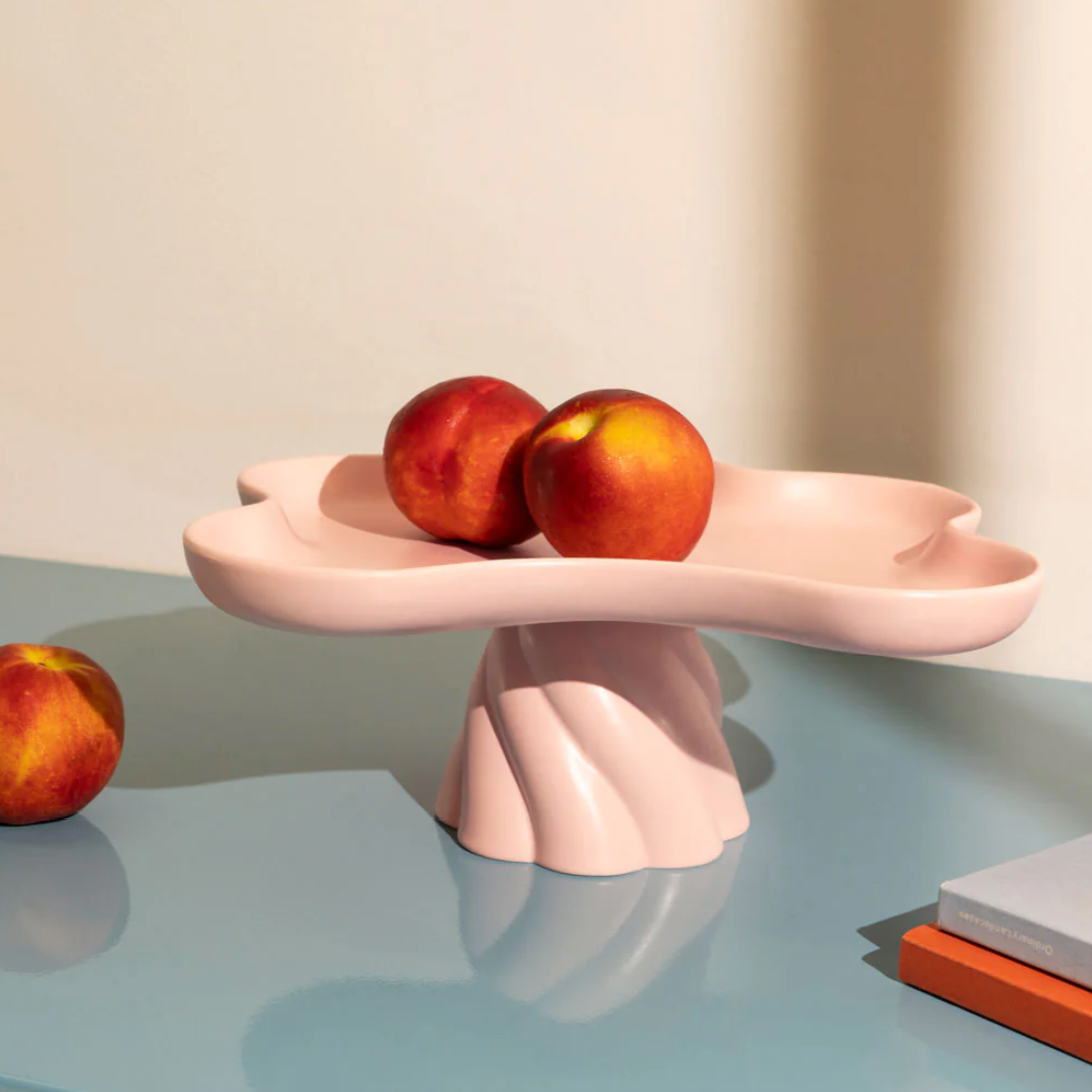Templo High Pink Platter, the best ramadan customize gift and gifts for her and for him from Inna Carton online shop Dubai, UAE!