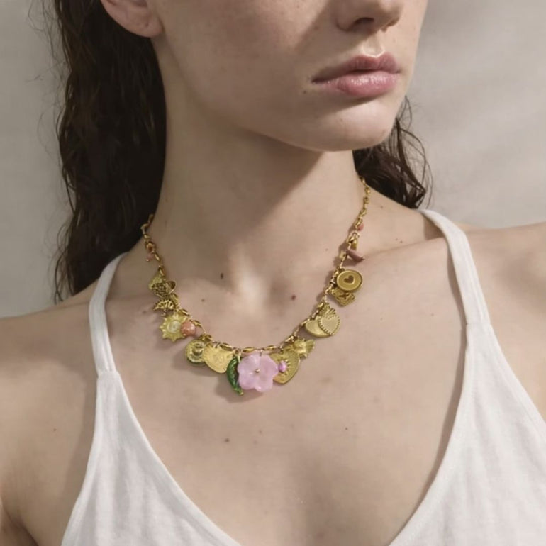 The Lucky Charm Necklace, the best customized gift and gifts for her and for him from Inna Carton online shop Dubai, UAE!
